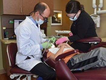 Child Getting Dental Exam in Madison