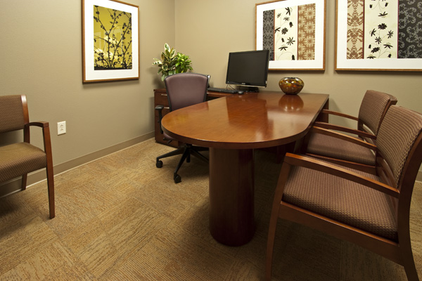 Cosmetic Dentistry Consultation Room with Seating