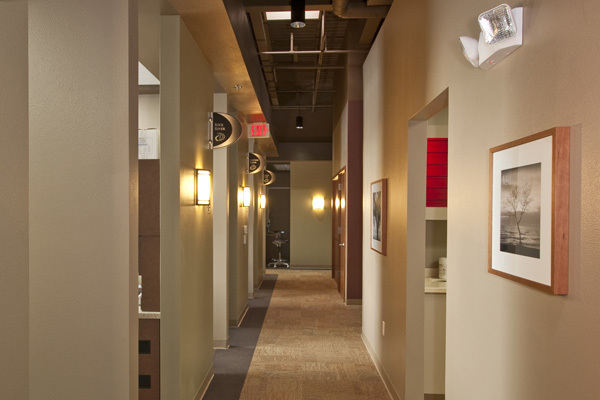 Well-Lit Corridor at TCD