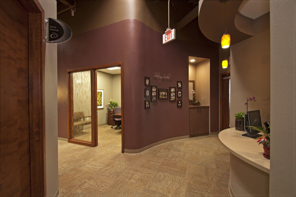Dental Clinic Corridor and Reception Area