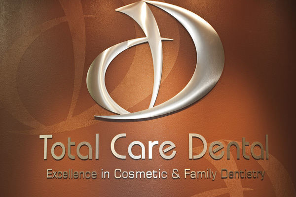 Total Care Dental Reception Area Logo