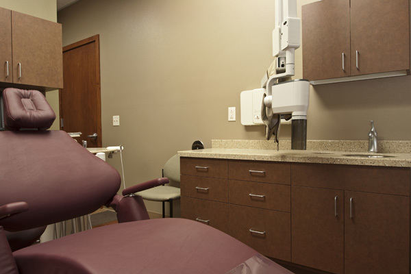 Traditional Cosmetic Dentist Treatment Room